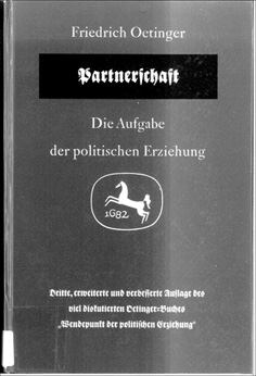 Abbildung Titelseite „Partnerschaft“, Stuttgart 1956 (zuerst 1951)